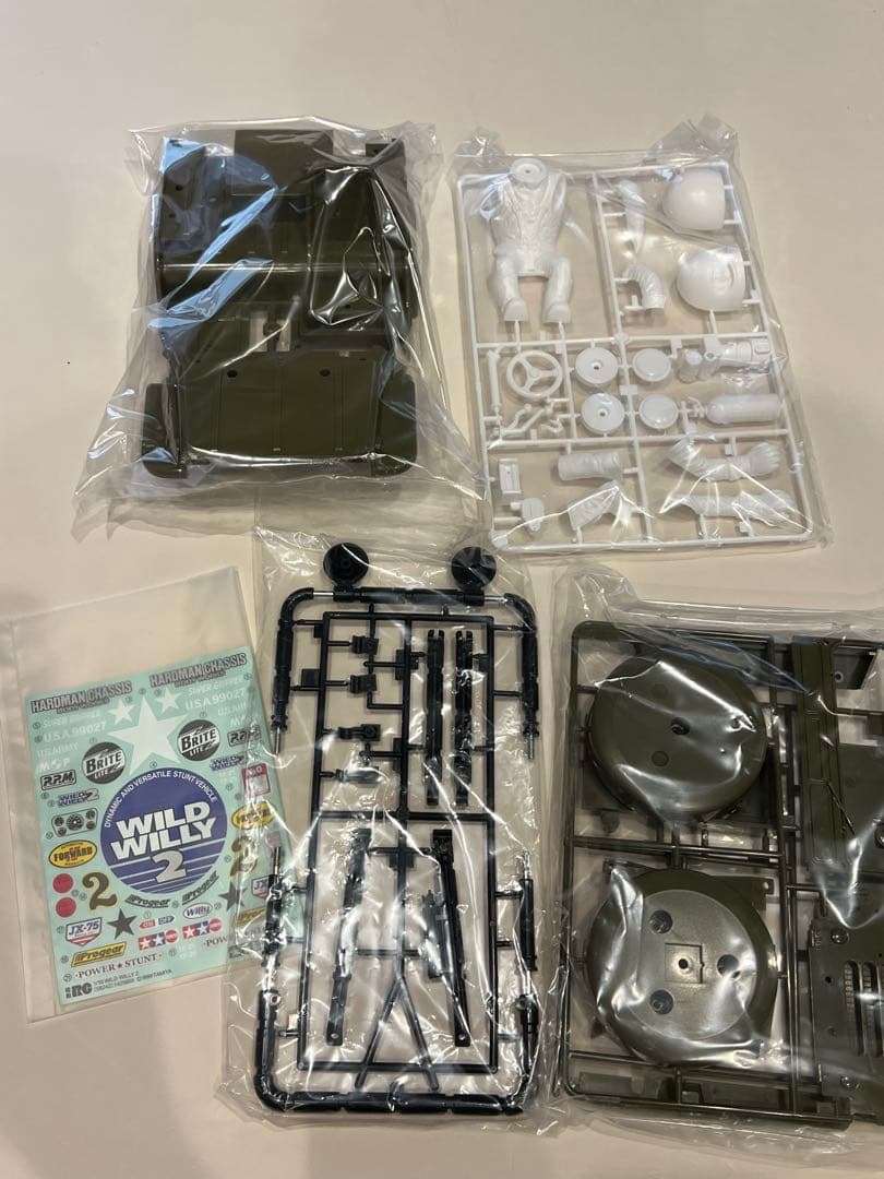 タミヤ　ワイルドウイリー2 ホーネット　セット