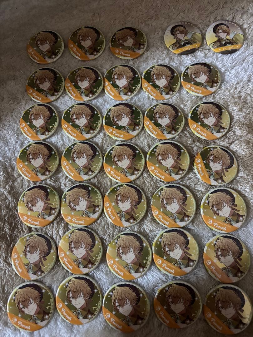 フラメモ プルース 缶バッジ AGF2024 33点