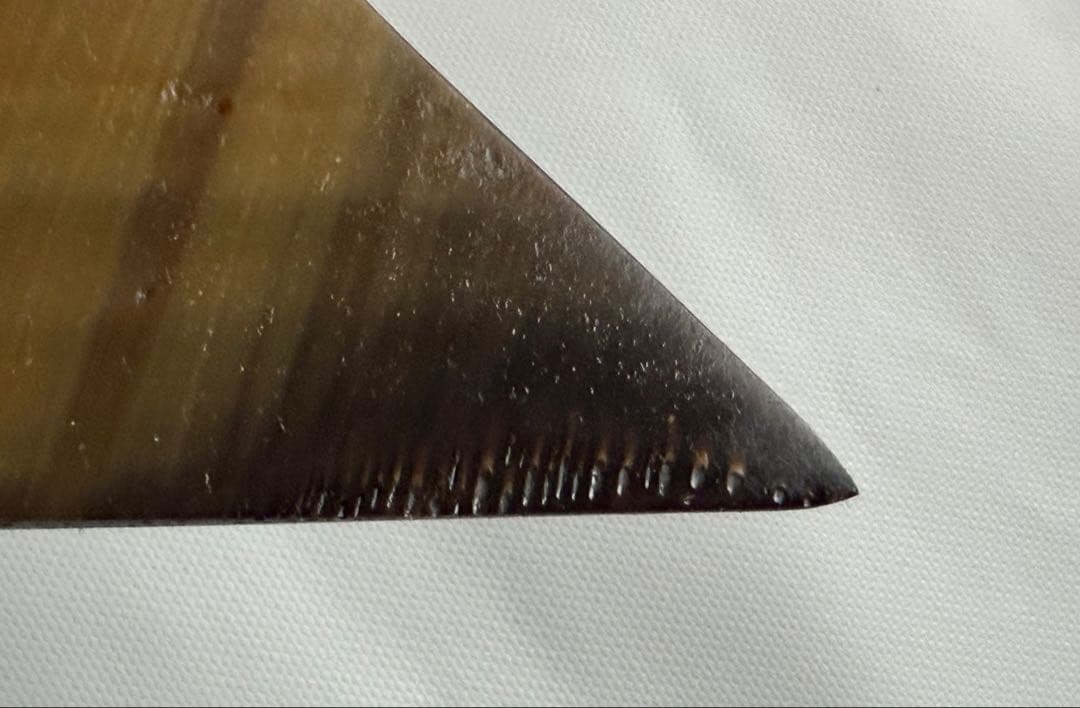 超レア！　鯨髭板製　琵琶用撥