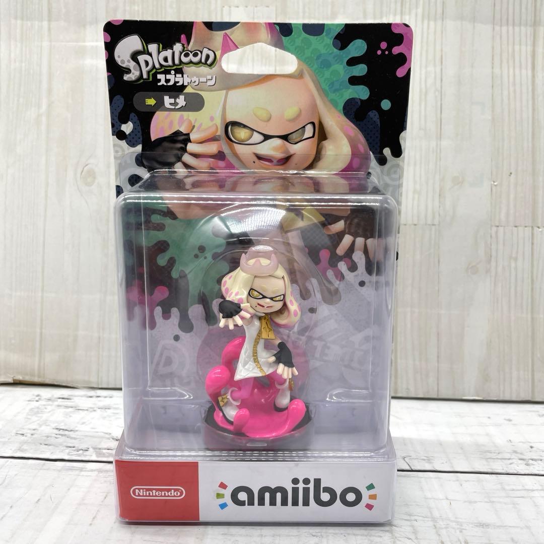 新品未開封 amiibo スプラトゥーン まとめ売り イカ アオリ ヒメ イイダ