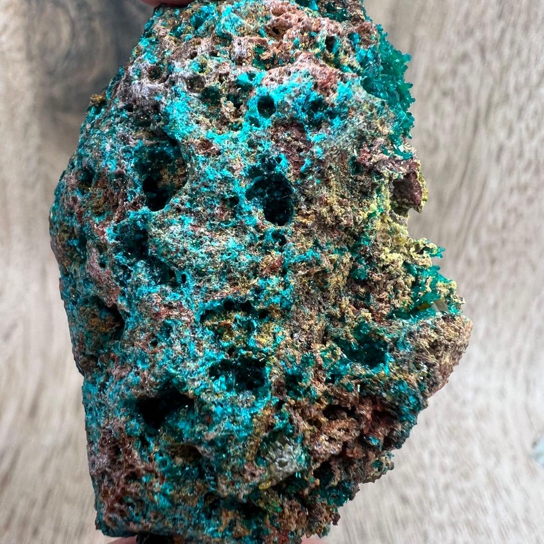 ダイオプテーズ ウルフェナイト 共生 鉱物 標本 原石