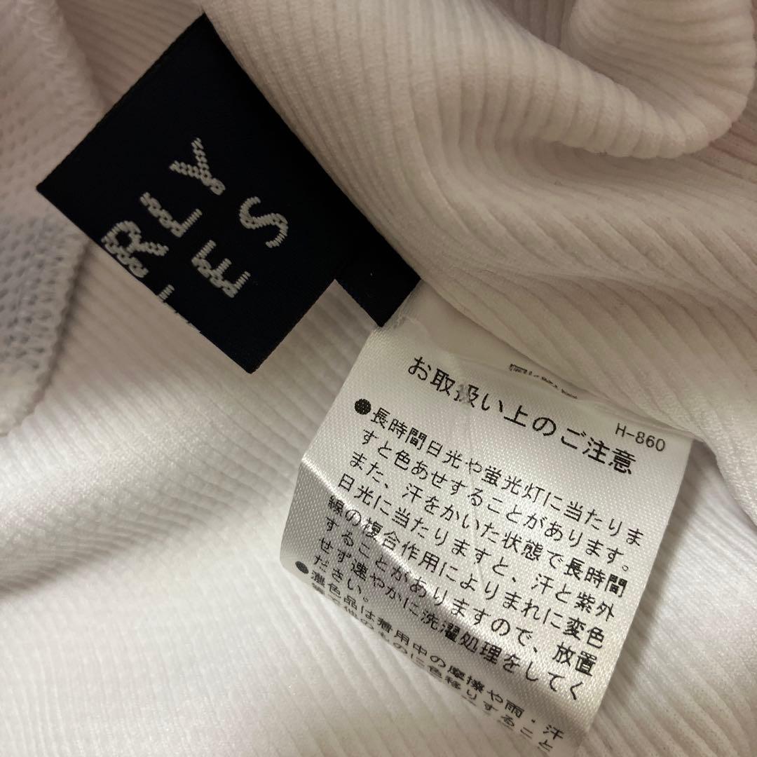 PEARLY GATES パーリーゲイツ　長袖　カットソー　トレーナー　白　0