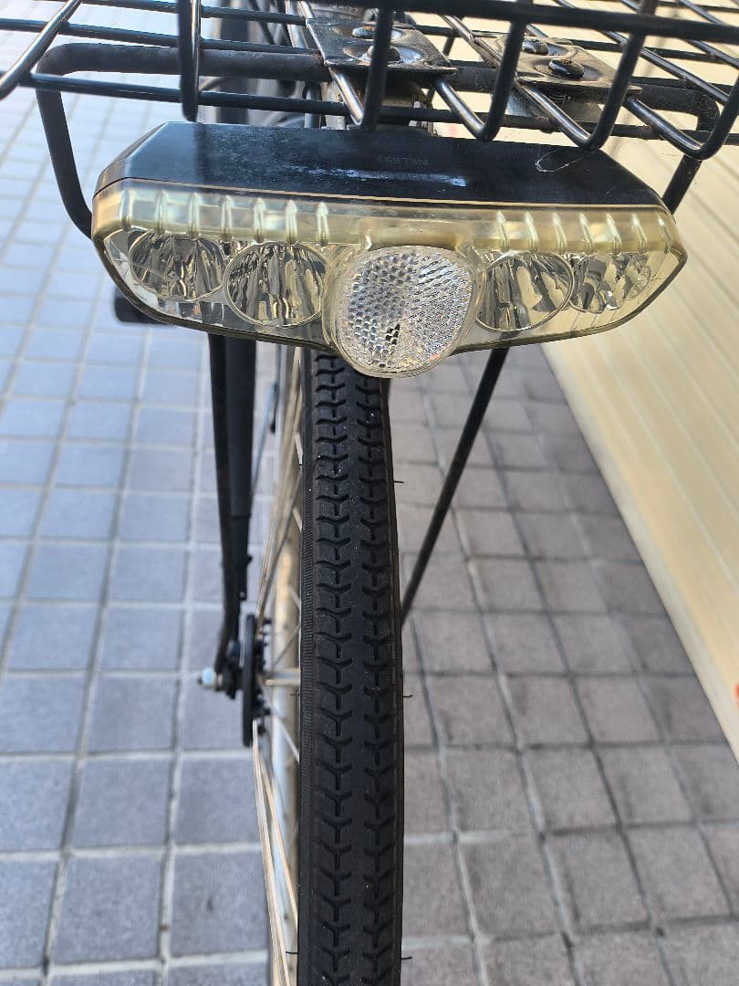値下げ Panasonic 電動アシスト自転車 黒 後カゴ付き