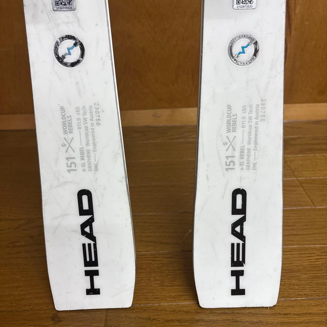 ヘッド　スキー板ビンディング付HEAD REBELS E-SL RD 151cm