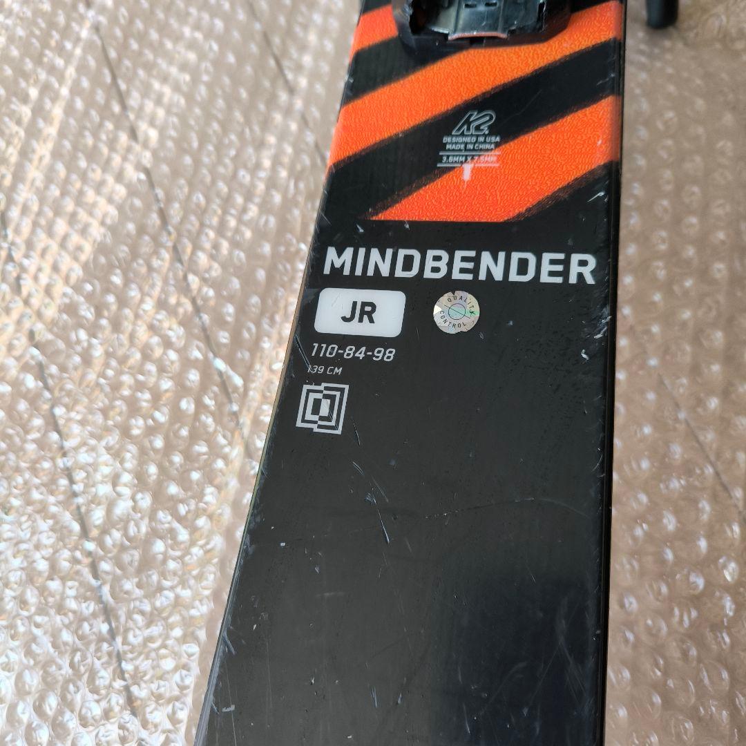 マインドベンダー　JR 139cm 子供用　ファットスキー