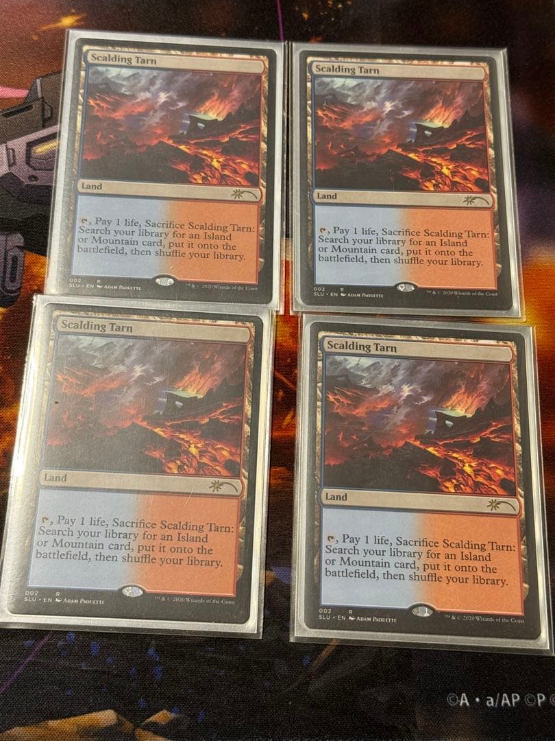 mtg 沸騰する小湖　SLD版　4枚