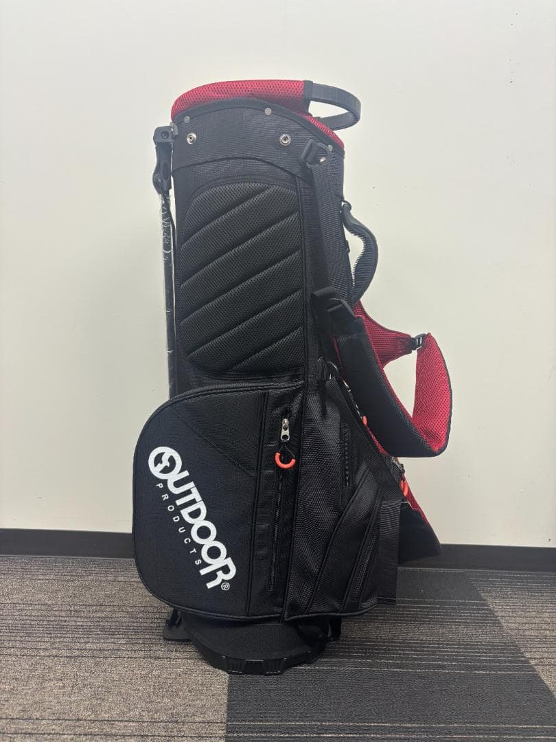 OUTDOOR PRODUCTS スタンド式キャディバッグ ブラック