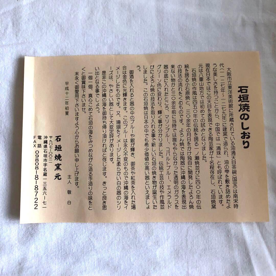 【未使用・希少】石垣焼　酒器（急須型）　共箱付　油滴天目　よろん焼技法　黒色