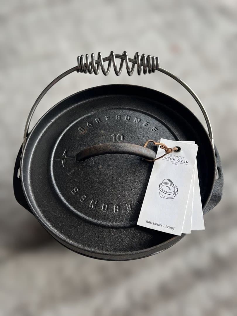 ベアボーンズ 10インチ　ダッチオーブン+スノーピーク リフター