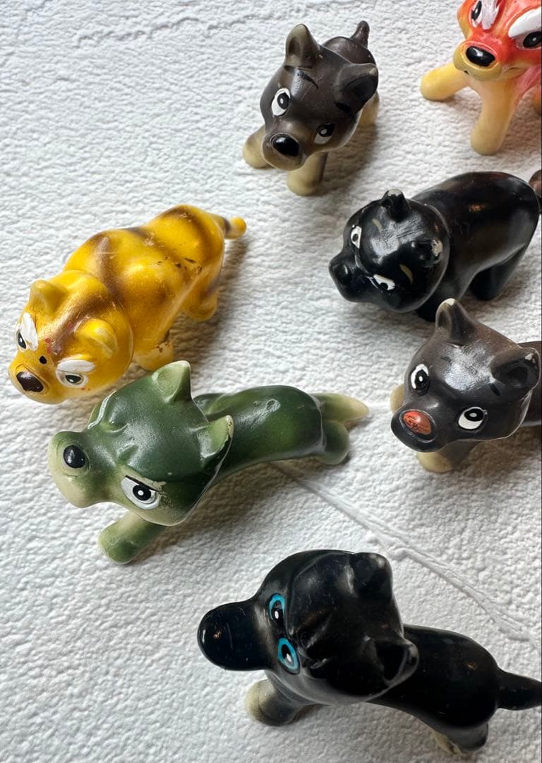 【即日発送】狼少年ケン　フィギュア　ソフビ10体　コンプリートセット　昭和レトロ