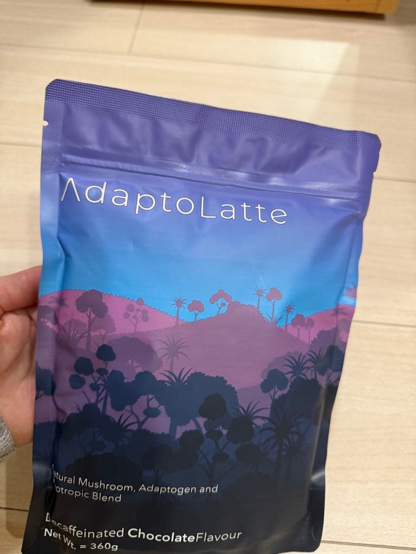 Adaptolatte アダプトラテデカフェチョコレート 360g