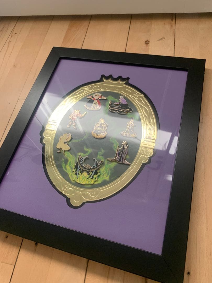 海外 ディズニー 限定　リミテッドエディション　ヴィランズ  ピンバッジ セット