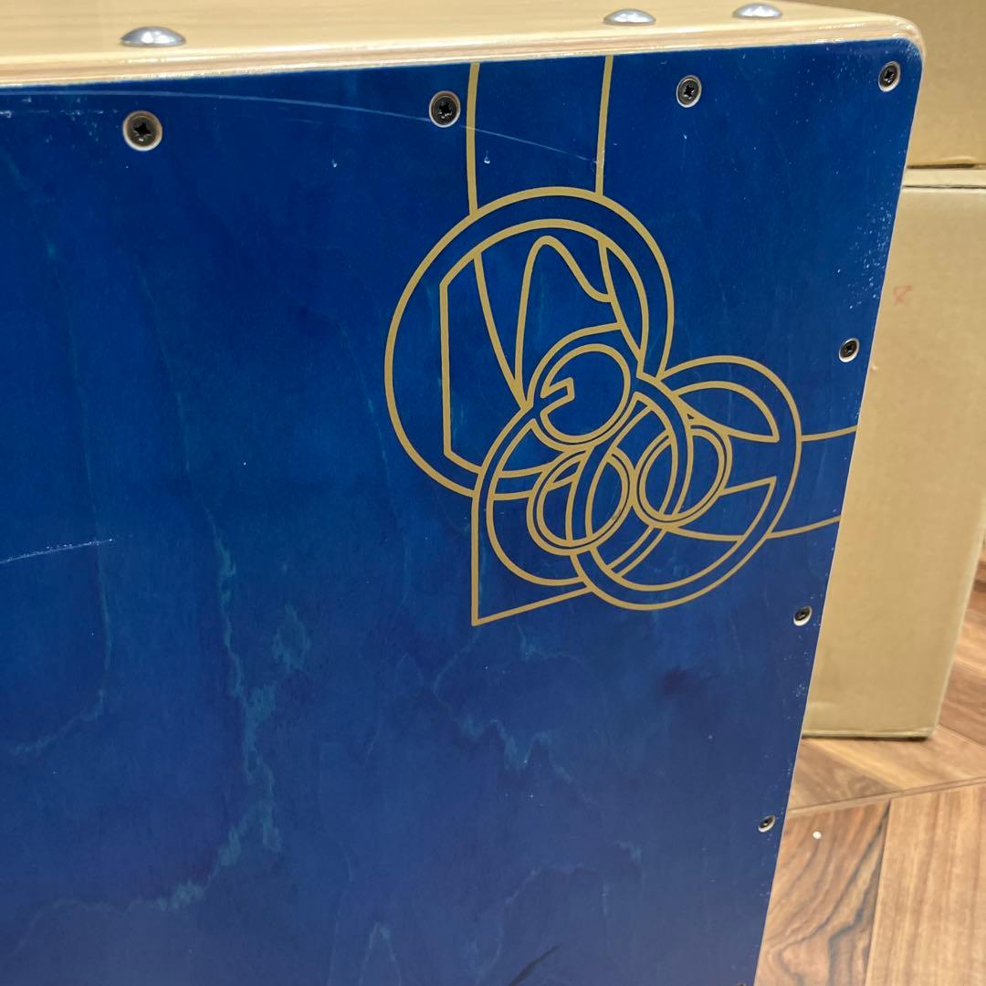 DE GREGORIO カホン 青　チャネラ