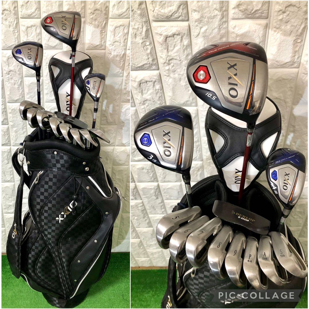 初心者おすすめ☆メンズ ゴルフクラブセット☆ゼクシオテン☆キャディバッグ付超豪華