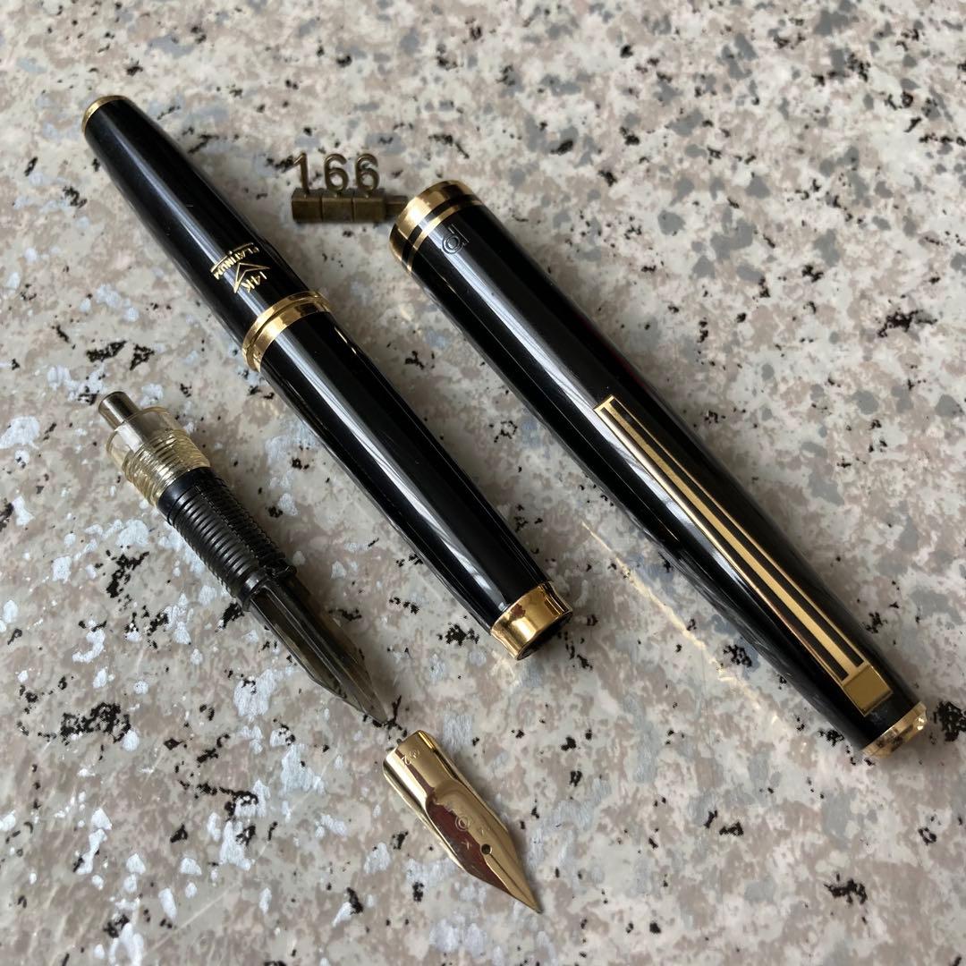 #166 未使用品 万年筆 プラチナ PLATINUM 14k