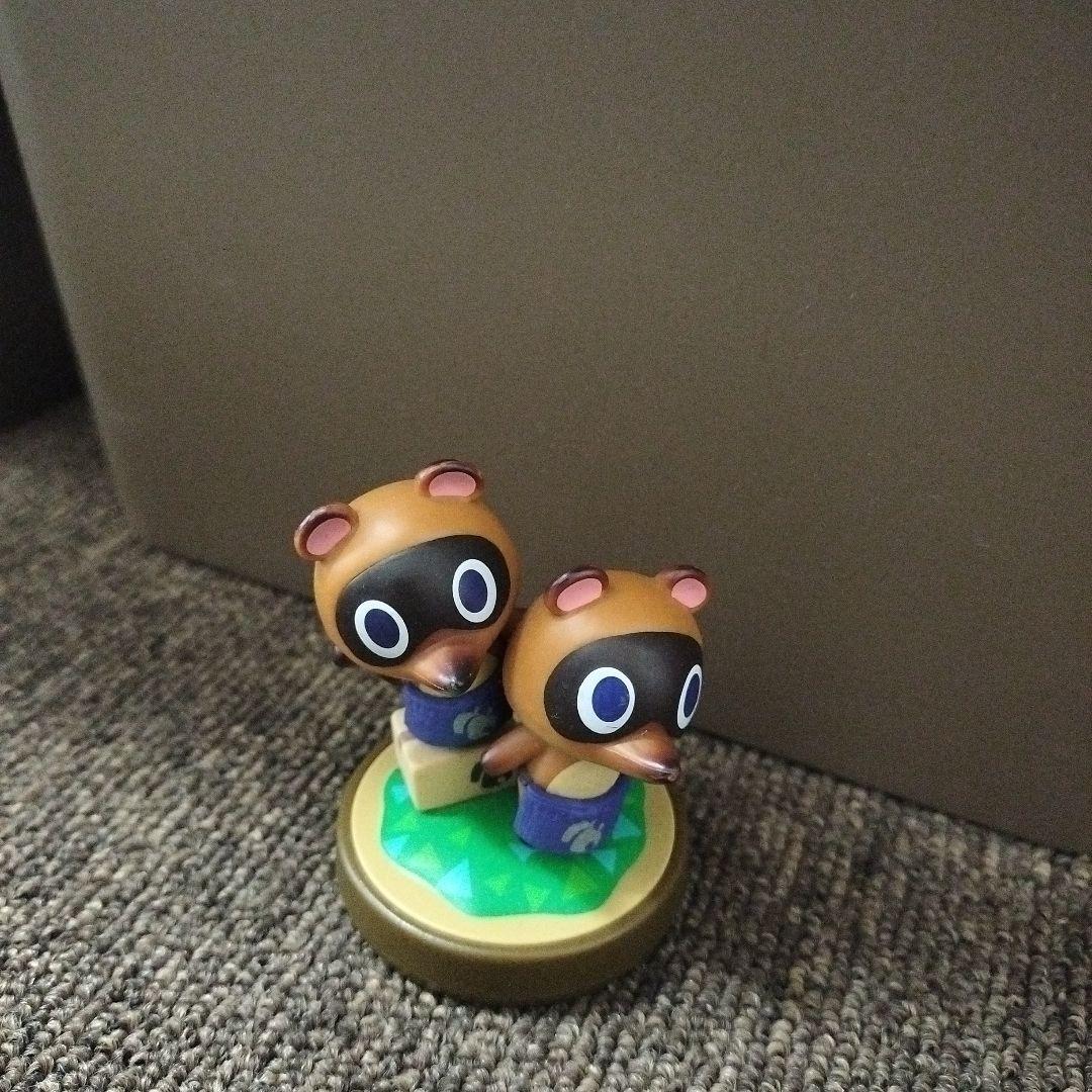 アミーボ　どうぶつの森　まめきち＆つぶきち　フィギュア