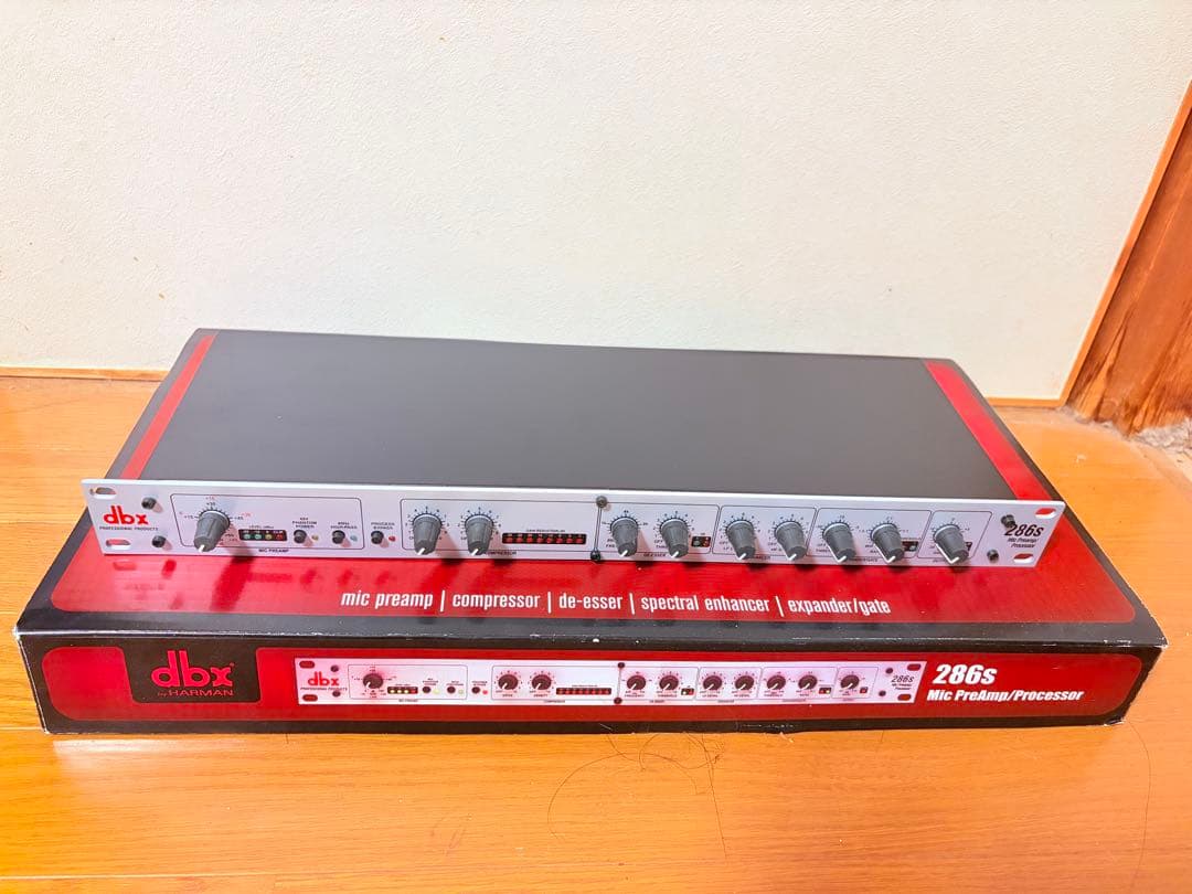 dbx 286s マイクプリアンプ