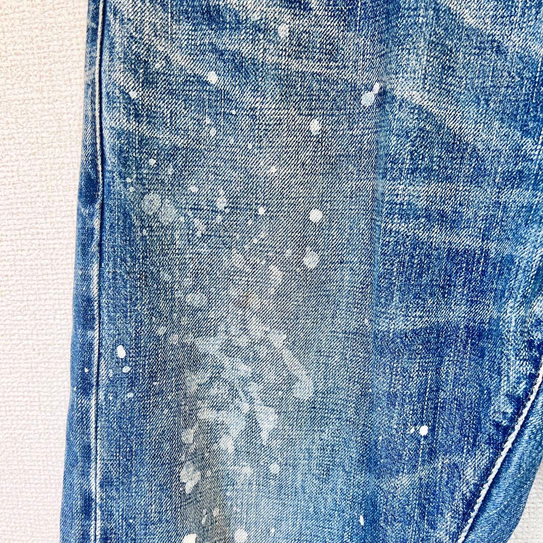 西*ー様 HELMUT LANG ヘルムートラング ペンキ加工 デニム メンズ