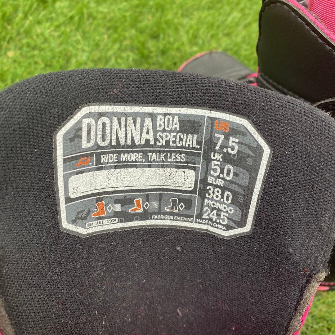 【即日発送】RIDE スノボブーツ　DONNA BOA　24.5cm