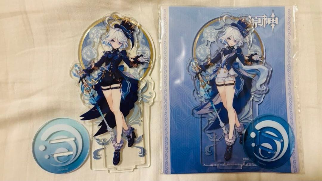 原神　フリーナグッズまとめ売り　計44個+バック