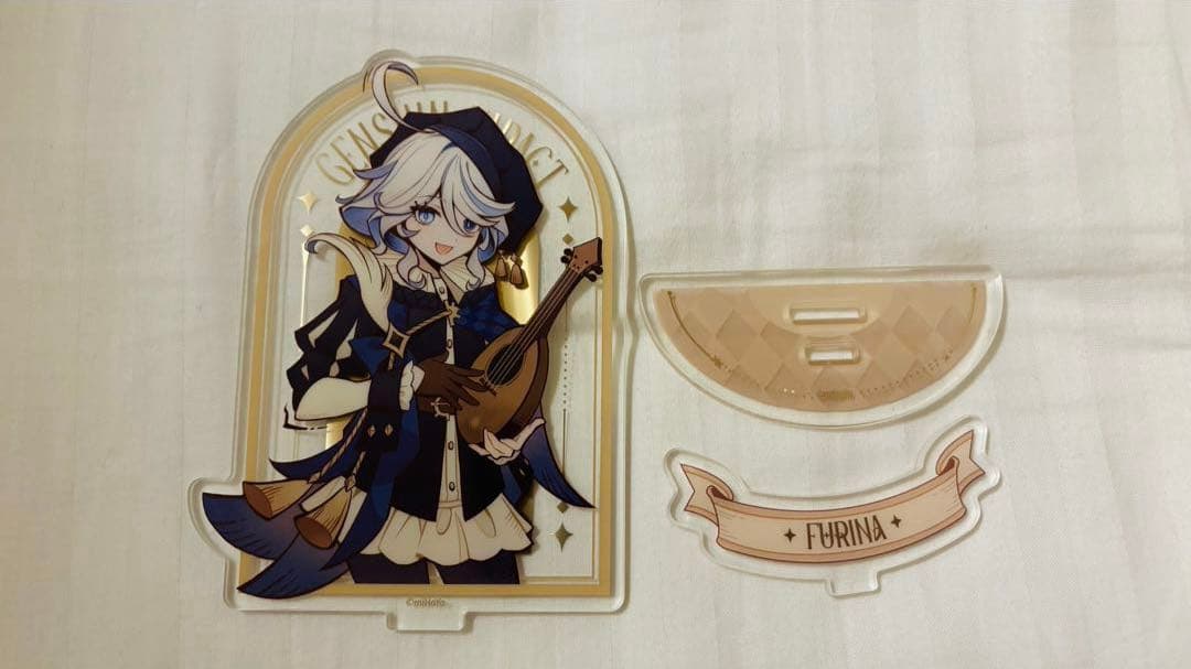 原神　フリーナグッズまとめ売り　計44個+バック