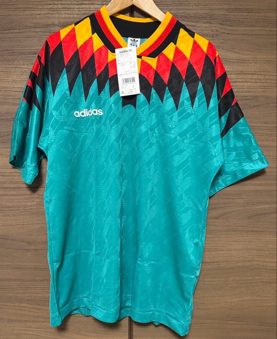 アディダス　1994 ドイツ代表　アウェイ　ユニフォーム　同型　タグ付　未使用品