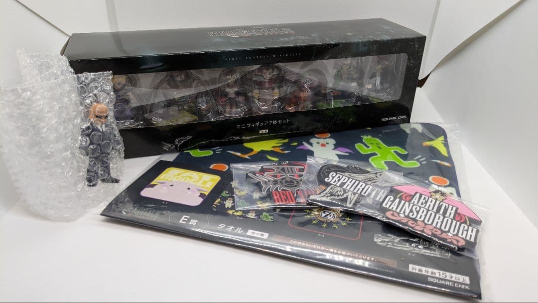 FF7 リバース 発売記念くじ D賞ミニフイギュア7体セット ＋ EFG賞