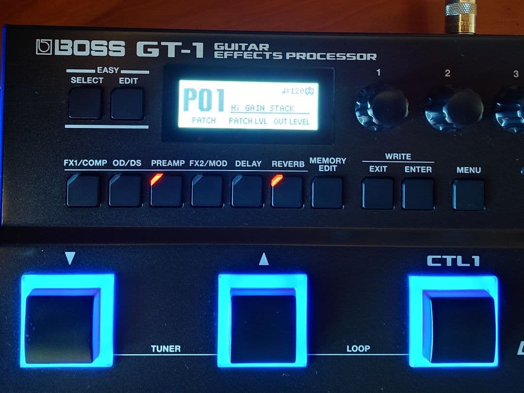BOSS マルチエフェクター GT-1 教科書他付