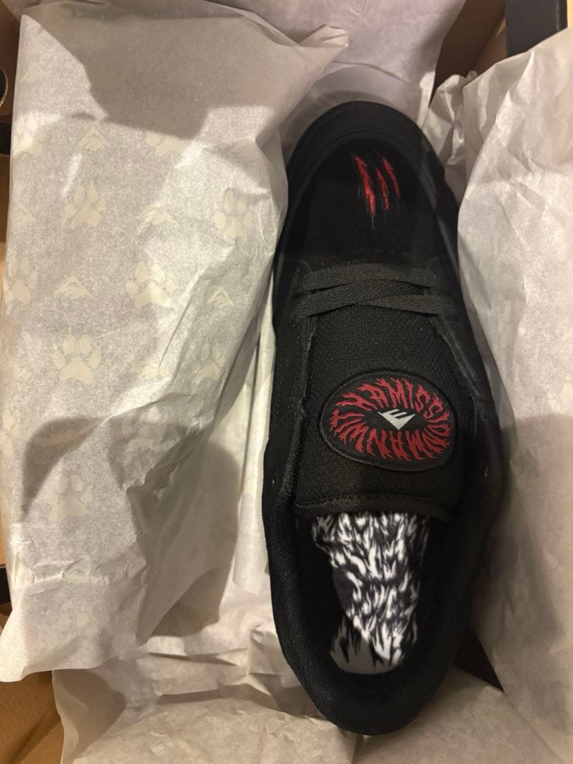 Emerica HERITIC x MWAM BLACK 26.5 新品未使用品