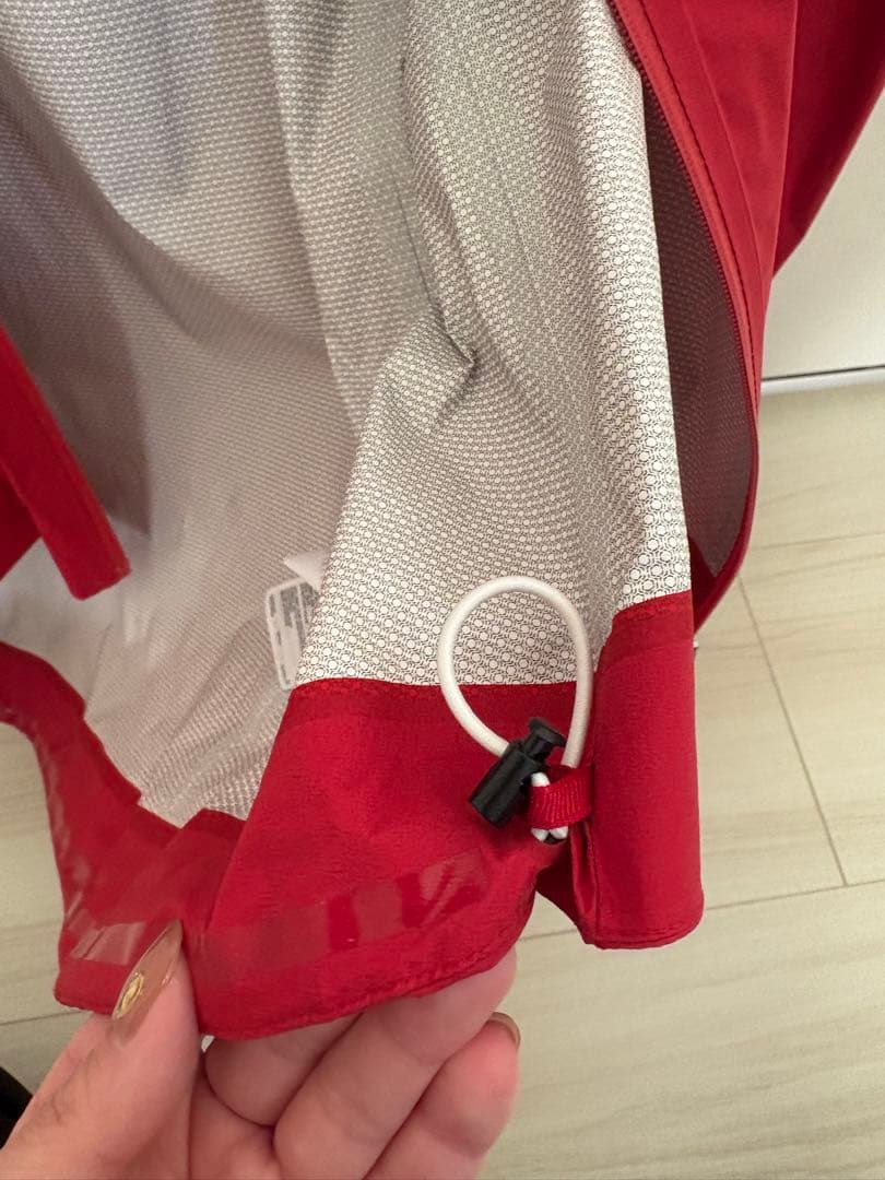 【美品】Rapha コア レインジャケット レッド　Lサイズ