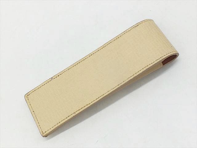 [2971]　良品　＊ロエベ＊　レザー　ペンケース　ロゴ