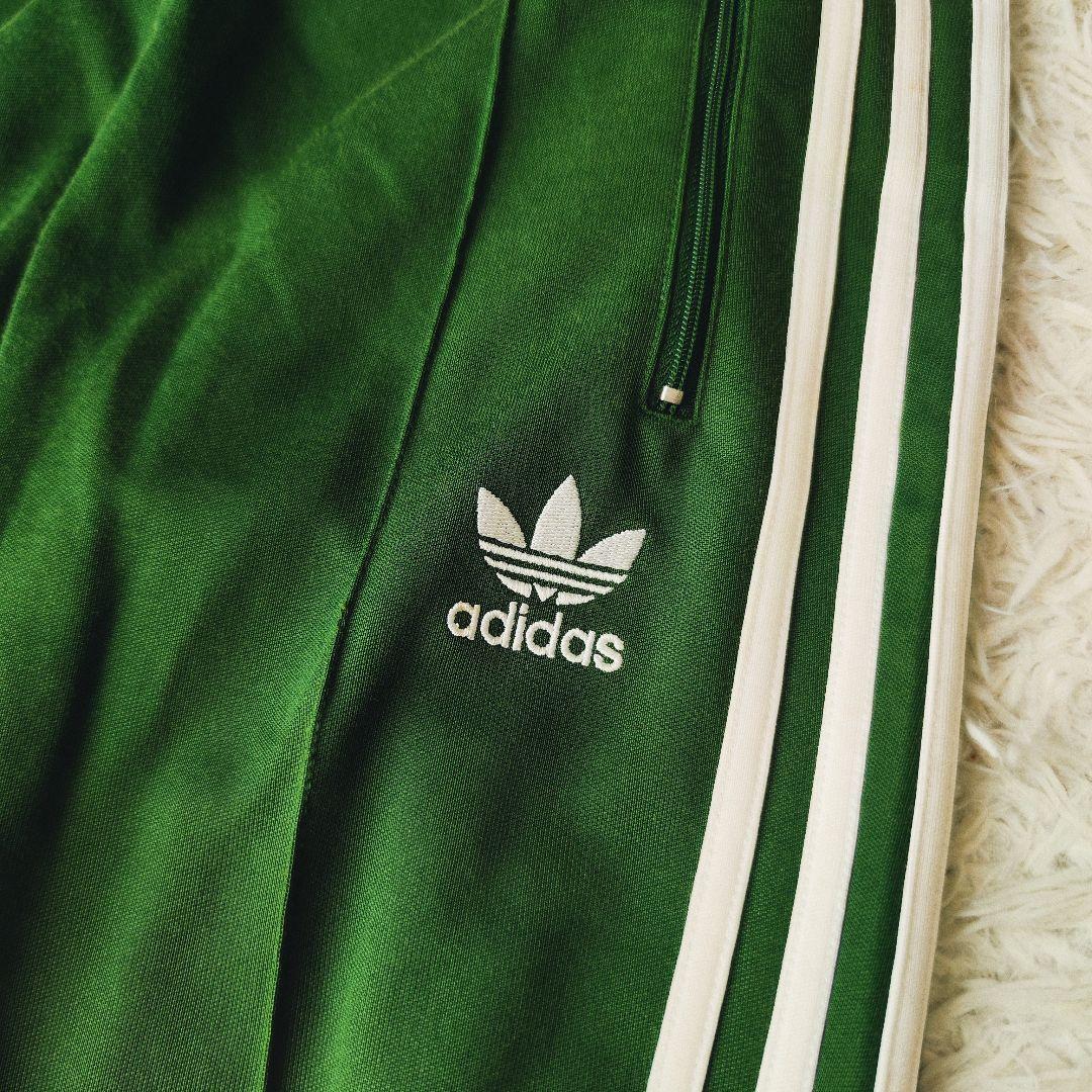 【希少セットアップ】アディダス★トラックジャケット+パンツ S相当 グリーン