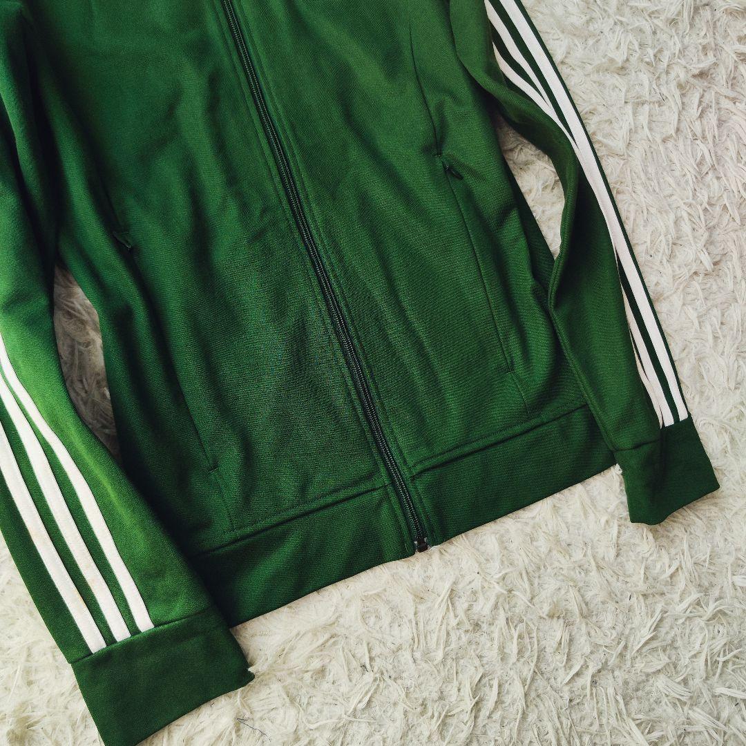 【希少セットアップ】アディダス★トラックジャケット+パンツ S相当 グリーン