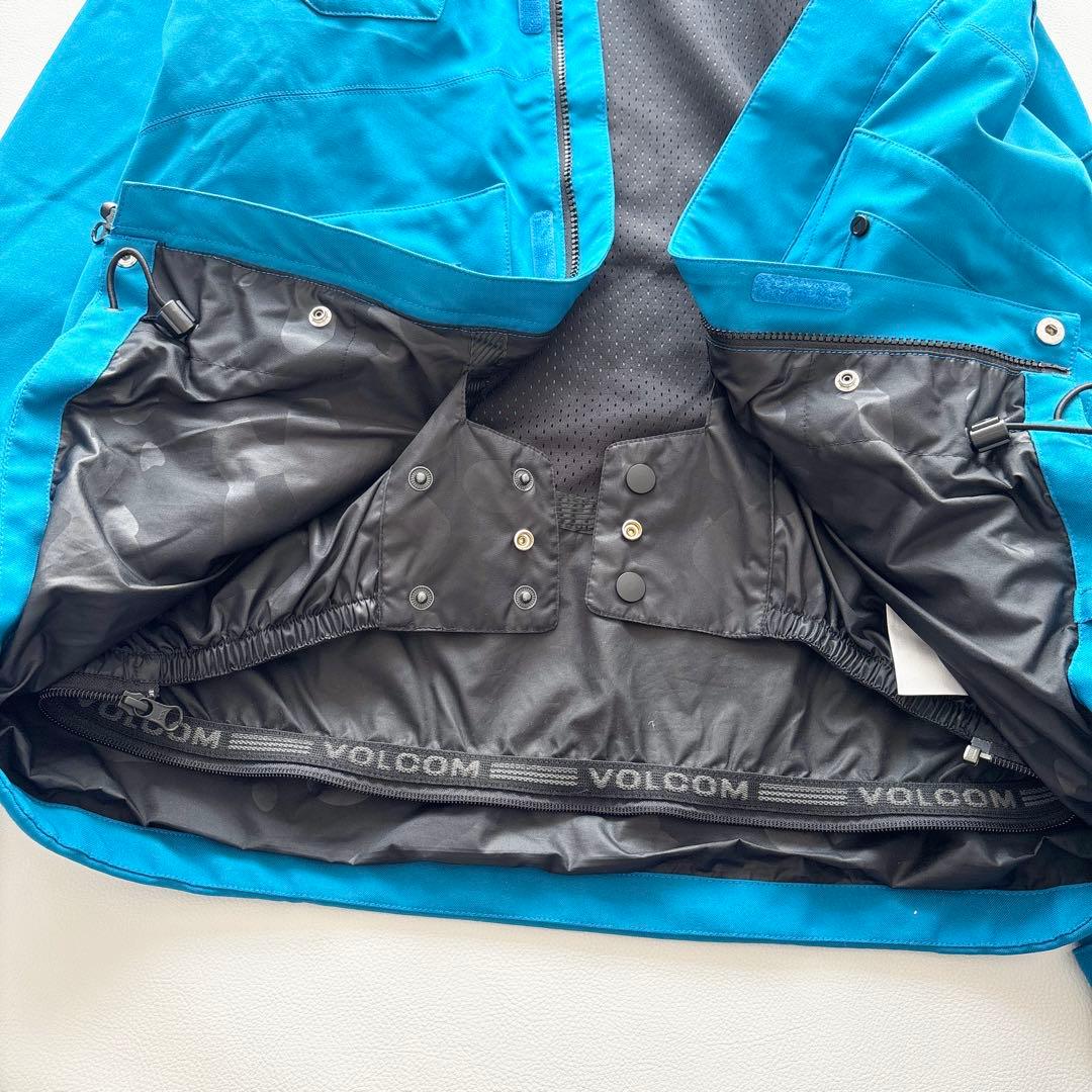 02207-6 volcom ボルコム　スキーウェア　スノボウェア　ブルー