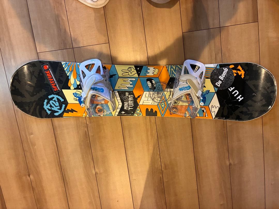 キッズ　スノーボード3点セット　K2 MINI TURBO 110