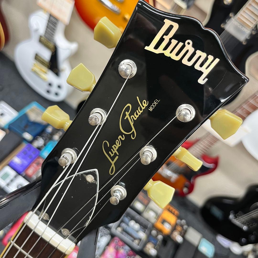 【11104】BURNY Super grade レスポールタイプ バリ杢