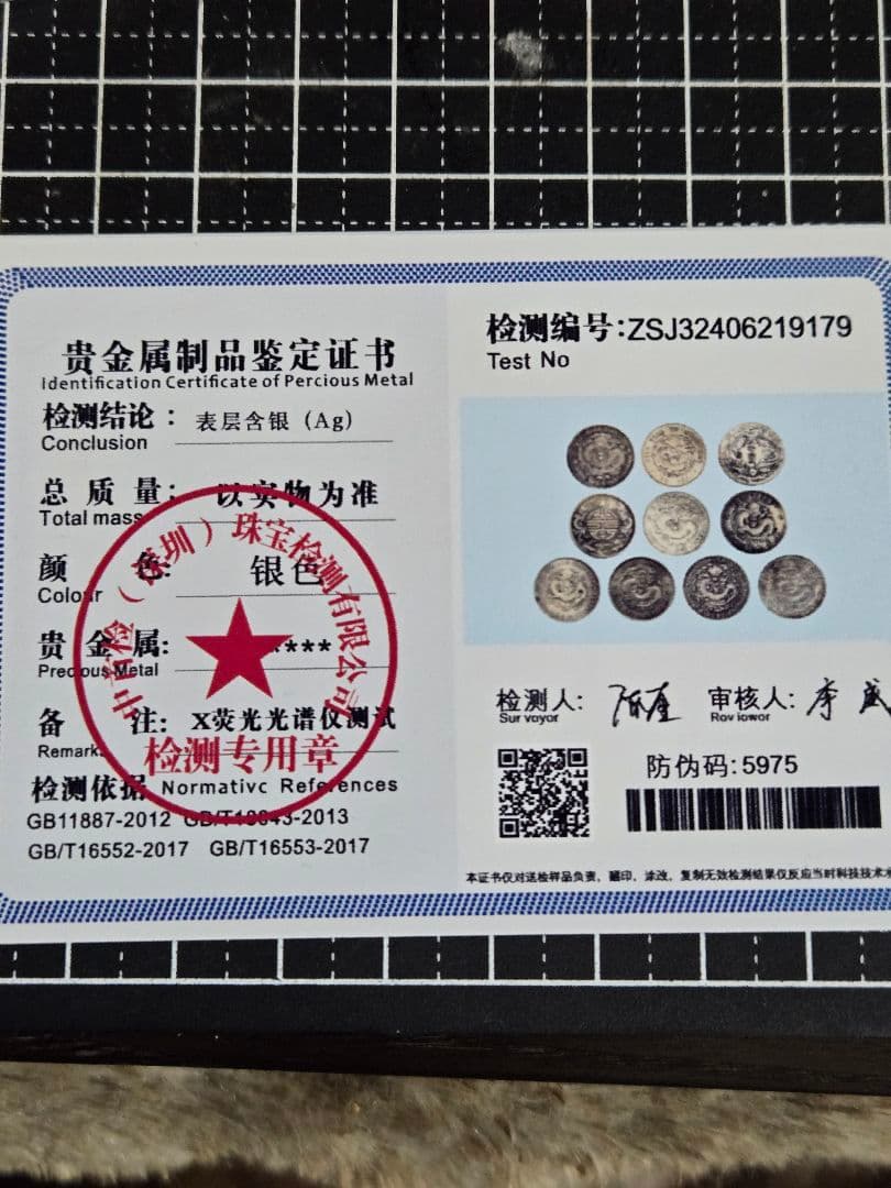 光緒元宝 光緒元寶 廣東省 七銭二分 銀貨 中国銀行放出品 貿易銀