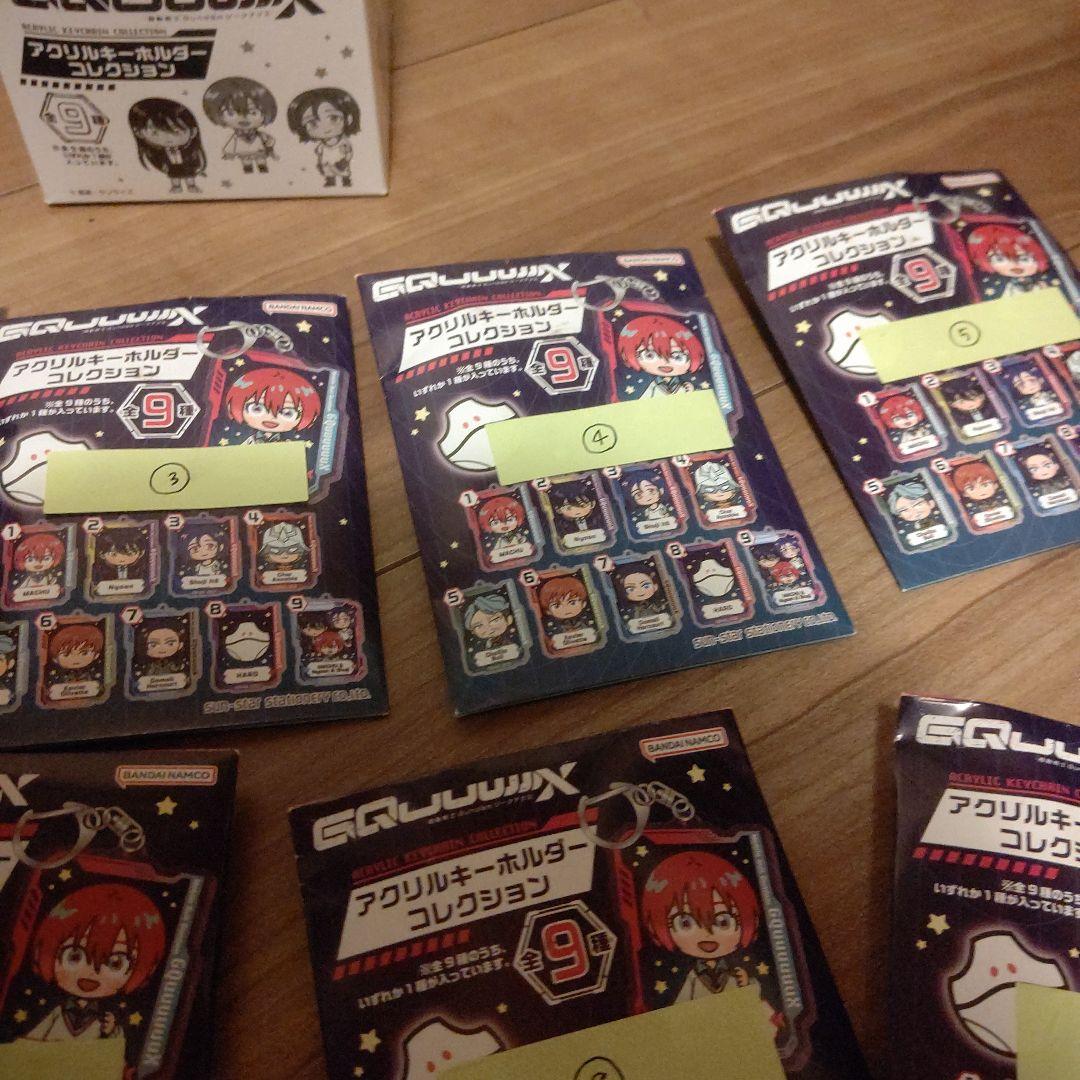 GQuuuuuuX 機動戦士ガンダム アクリルキーホルダー コンプリートセット