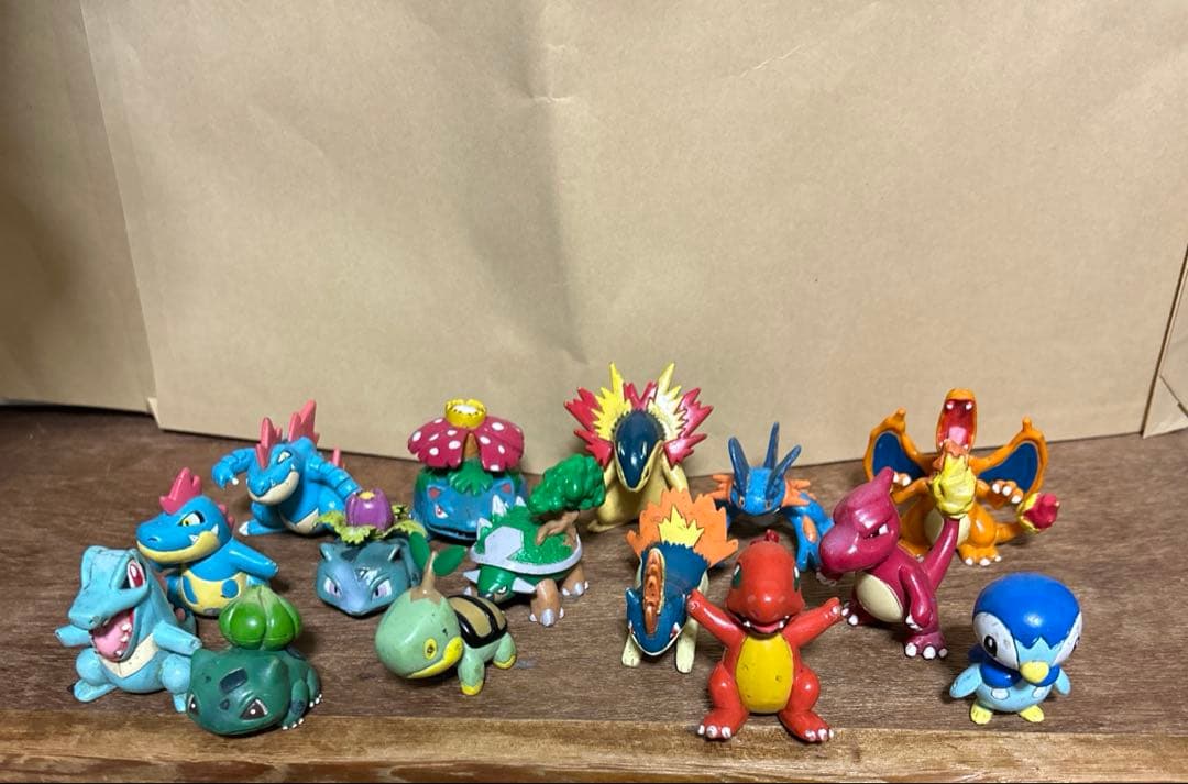 モンコレTOMY 任天堂 御三家セット&シェルダーレトロ