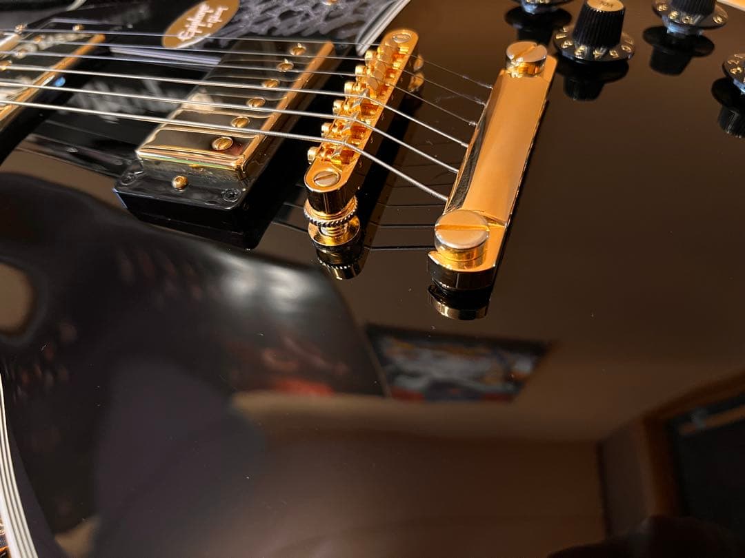 ギター Epiphone Inspired by Gibson Custom Ebony