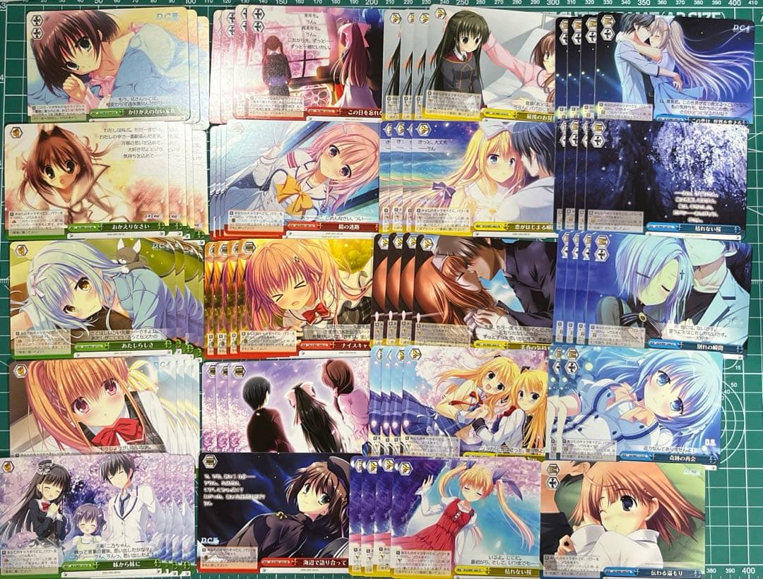 ヴァイスシュバルツ　D.C. ダ・カーポ　ストブ扉　 デッキ　パーツ大量　引退品