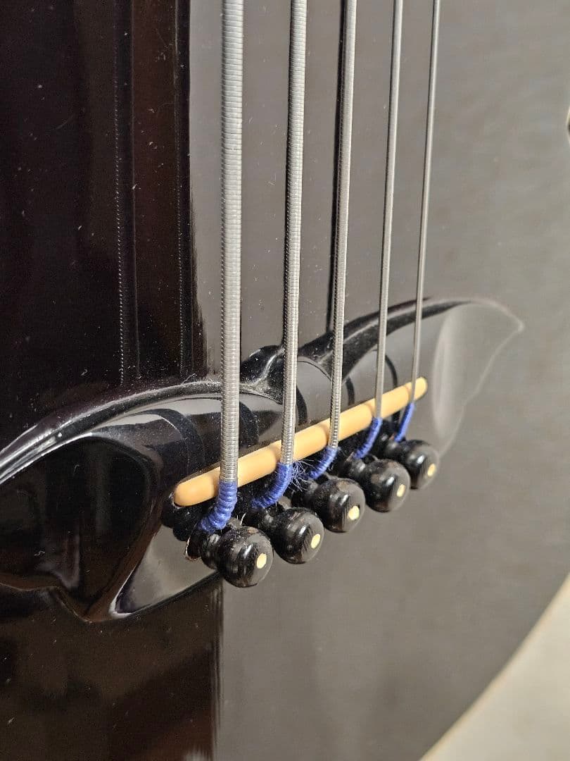 YAMATO 5弦 アコースティックベース フレットレス ソフトケース付 現状品