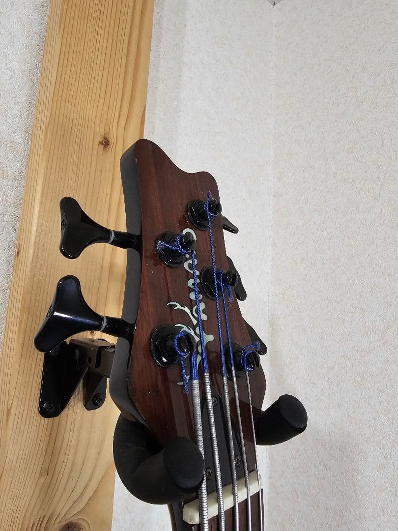 YAMATO 5弦 アコースティックベース フレットレス ソフトケース付 現状品