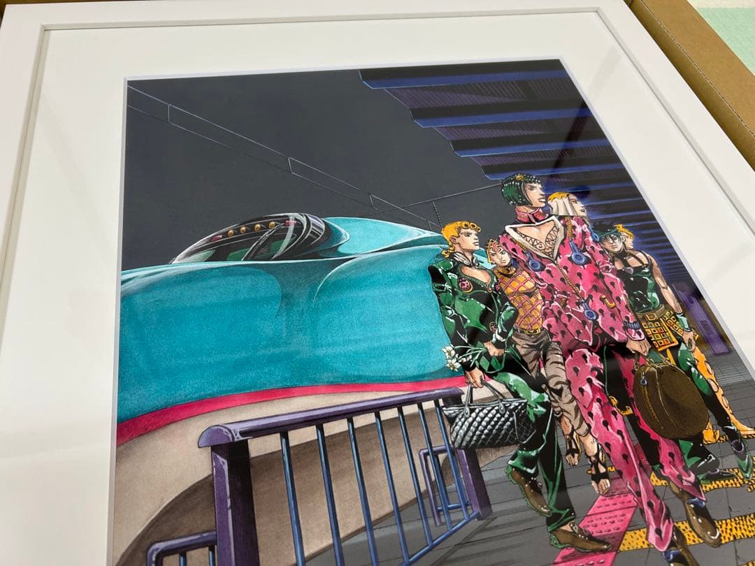 ジョジョの奇妙な冒険 複製原画 ブチャラティチーム はやぶさ