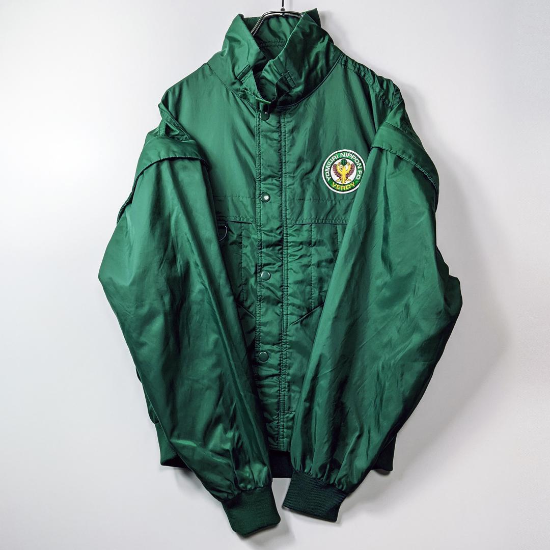 【激レア】Jリーグ初期読売ヴェルディ北澤豪サッカーコカコーラ中綿ベストジャケット