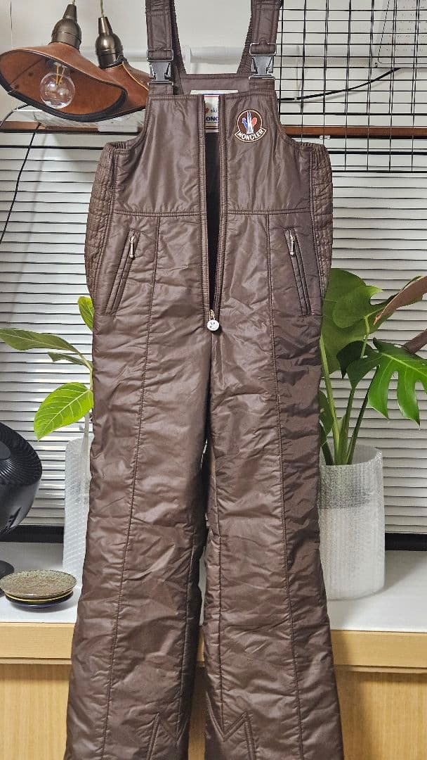 MONCLER モンクレール スキーウェア オーバーオール ブラウン