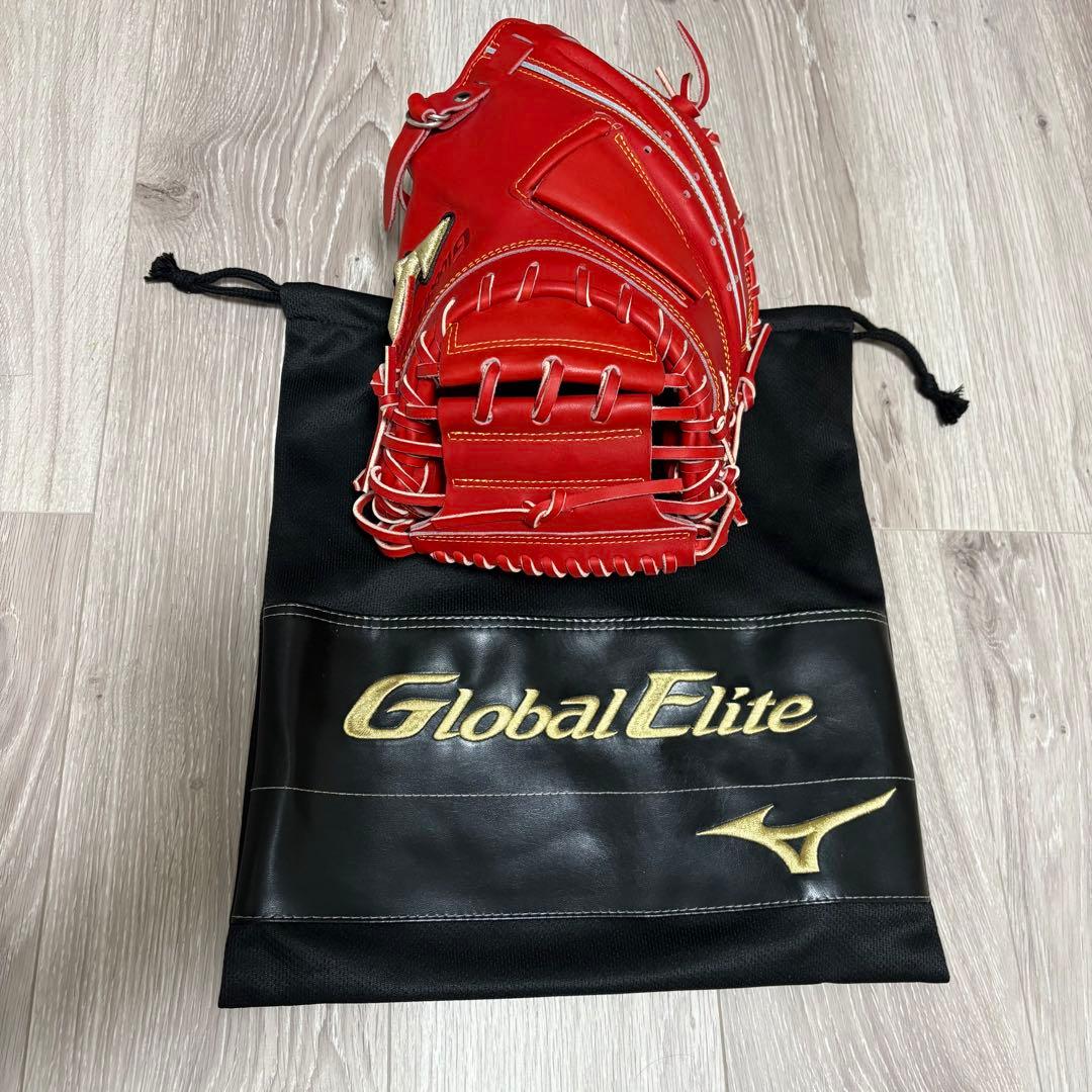 【期間限定値下げ！！】Global Elite 硬式グローブ ラディッシュ