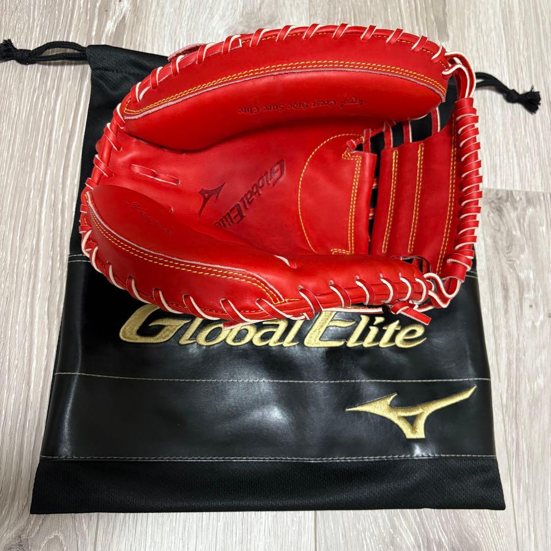 【期間限定値下げ！！】Global Elite 硬式グローブ ラディッシュ