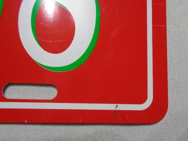 LittleTreesリトルツリー劇レア希少ライセンスディーラーナンバープレート