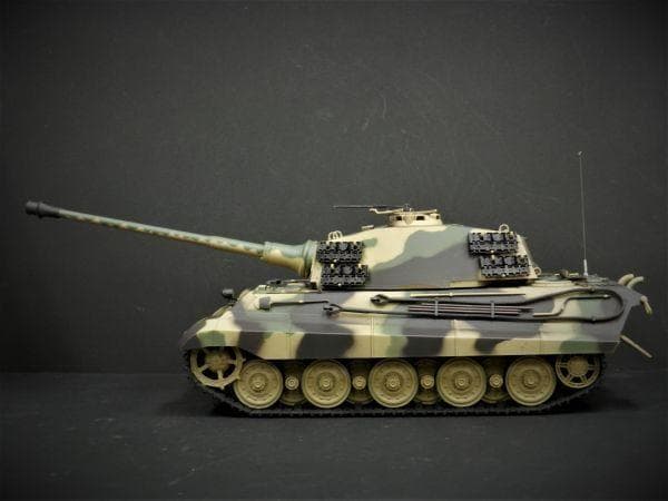 技術基準適合証明済 ヘンロン 1/16 キングタイガー ヘンシェル砲塔